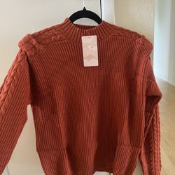 Orange Sweater 