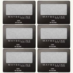 7 Pieces Of Maybelline Expert Wear Eyeshadow, NY Silver, 0.08 oz.