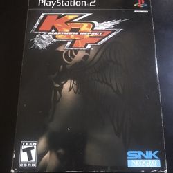 KOF Maximum Impact Collection Edition PS2 