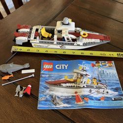Lego City 60147 Fishing Boat - Boat Only 