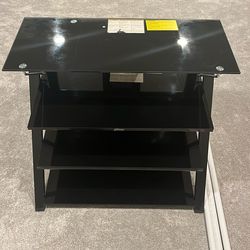 Tv stand Coated With Glass