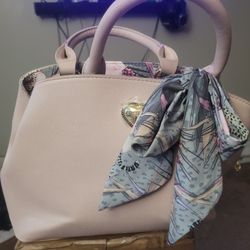 Betsey Johnson Pink Purse [And Pink Wallet Not Betsey Johnson Free] 