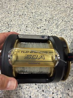New Shimano TLD 50A II reel with box