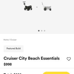 NEW YEER cruiser 2seat/Wagon/Stroller 