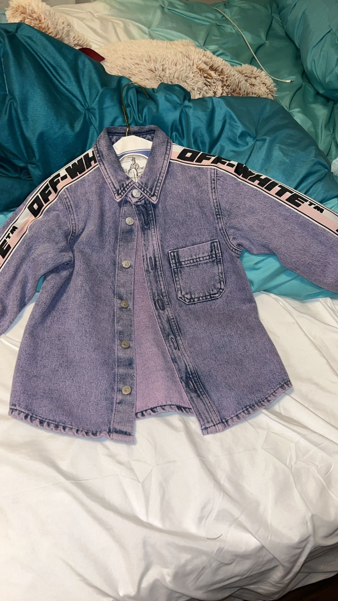 Little Girls Off white Jacket