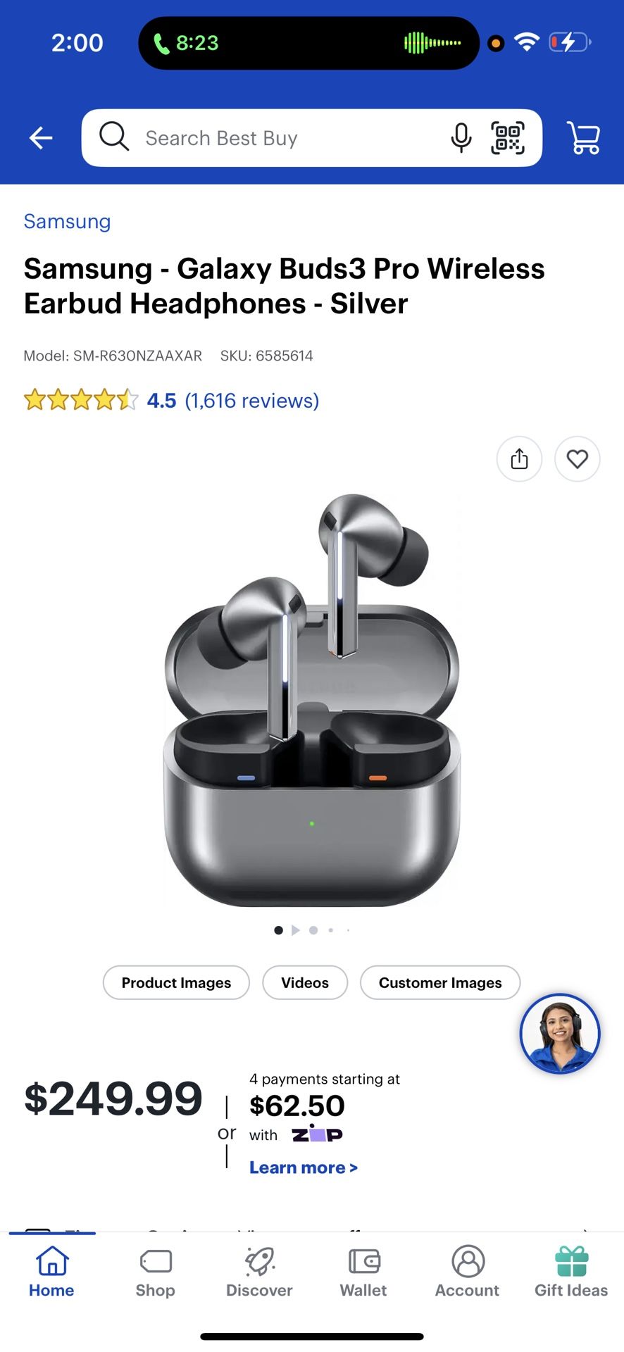 Samsung Galaxy Buds 3 Pro Wireless Earbuds