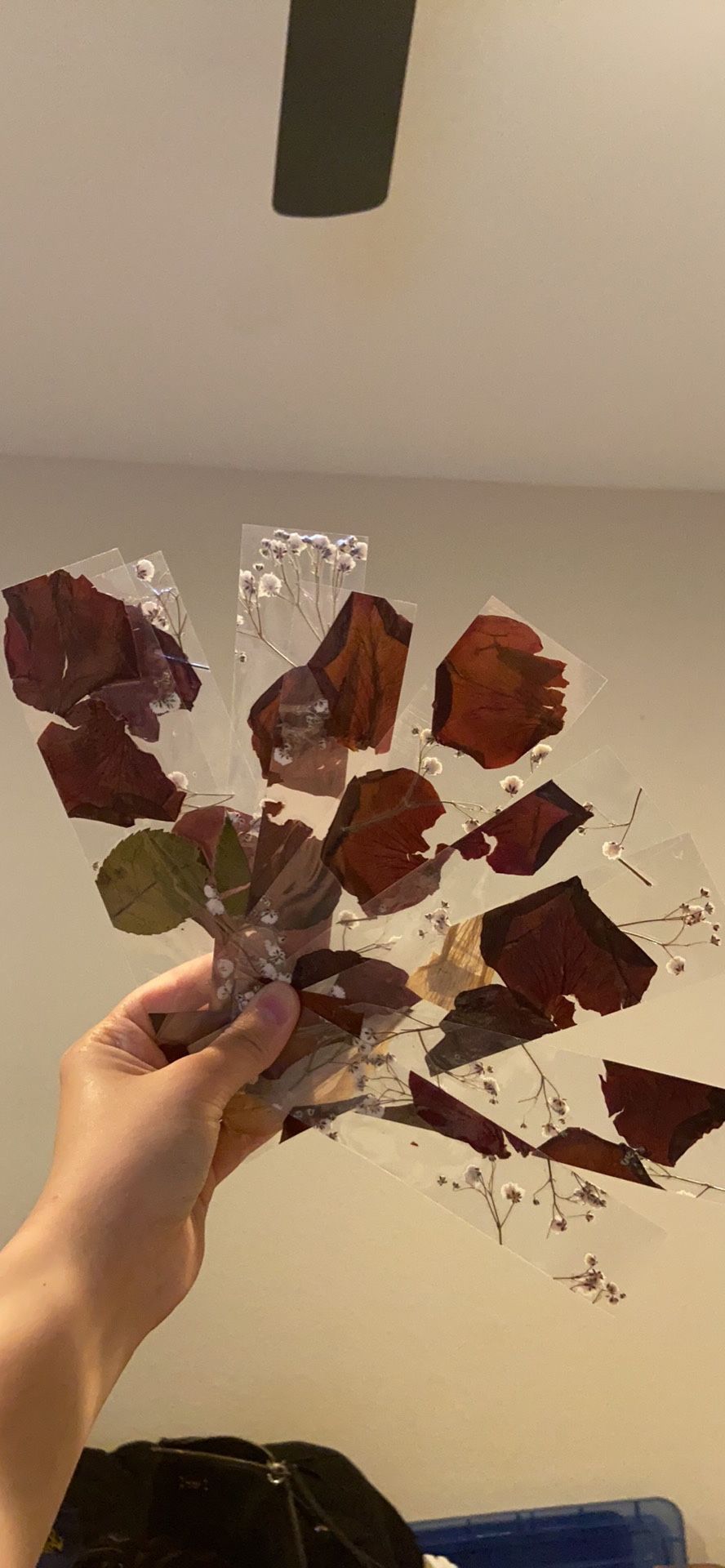 Floral bookmark