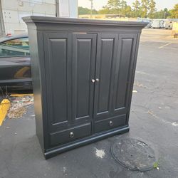 Nice Solid Wood Entertainment Cabinet