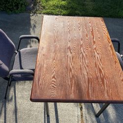 Table And 2 Chairs 