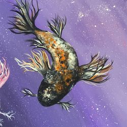 Pisces In Coi Painting