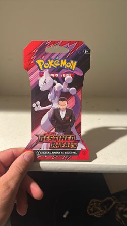 Scarlet And Violet Destined Rivals Booster Pack