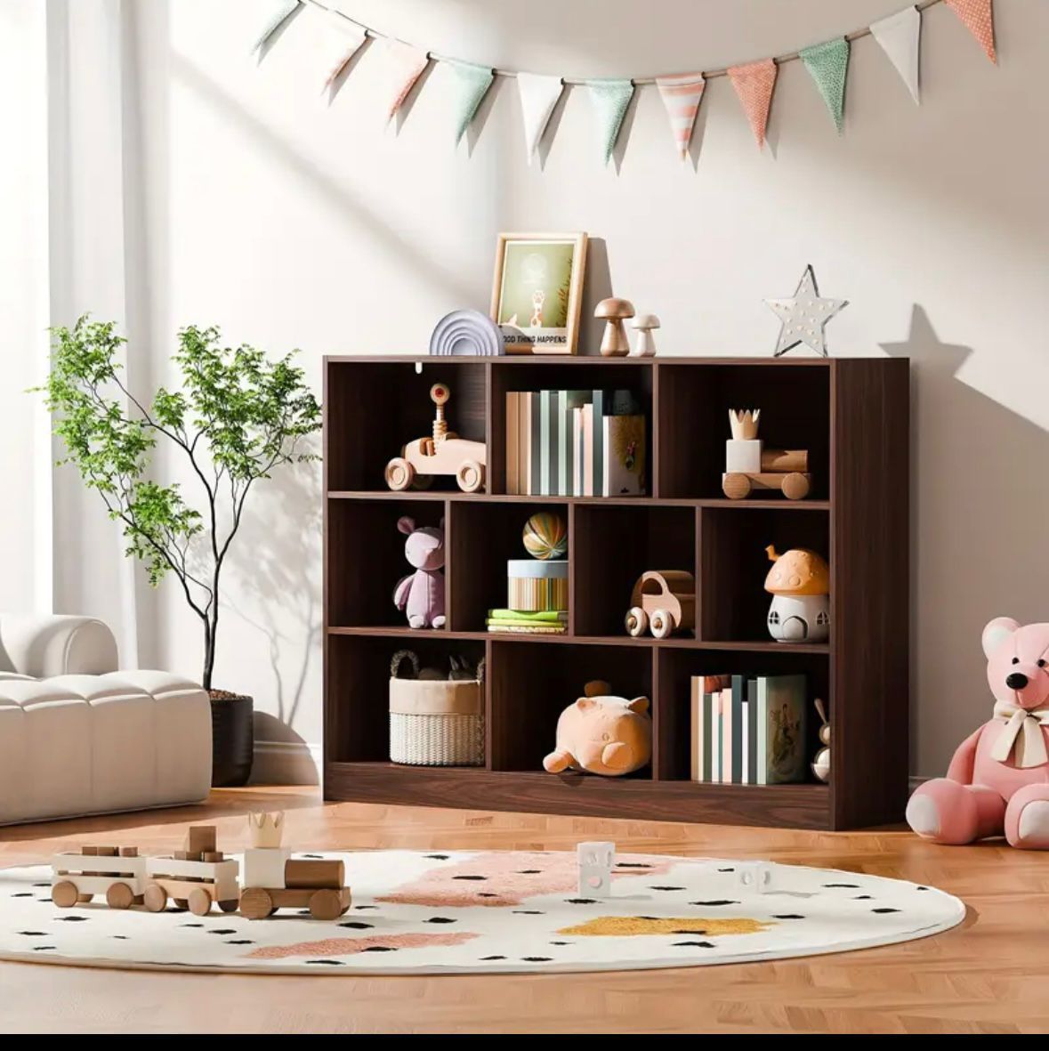 3 Tier Open Shelf Bookcase