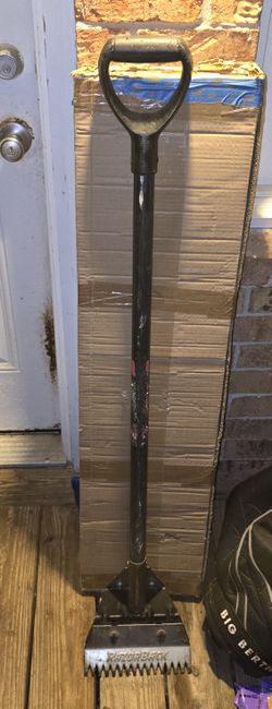 RAZOR-BACK Roofing Tool Steel Blade/ Shingle Rake 