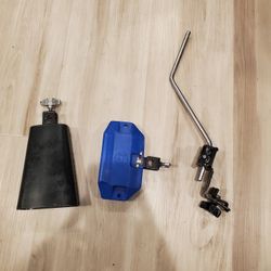 Pearl 7" Cowbell, LP Jam Block, Unknown Mount - Priced Separately