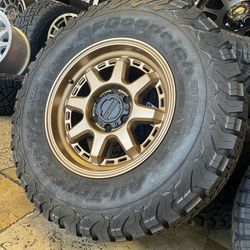 Level Kit 17” Rims Bf Goodrich Tires Installation. For 5/6Lug Truck Suv Jeep (New Deal)