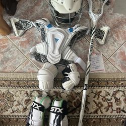 Lacrosse Equipment Full Set Up! 