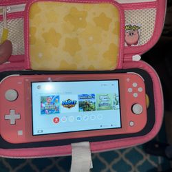 Nintendo Switch Salmon Color