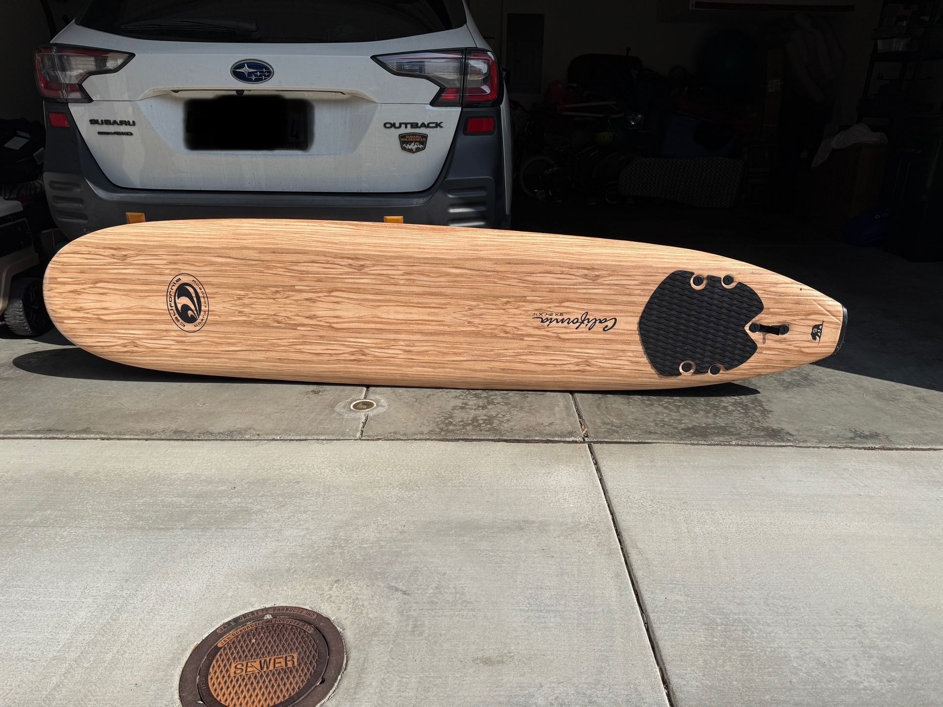 CBC 9’ “California 108” Cal Bear Foam Surfboard 