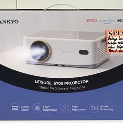 Vankyo Leisure 570S Portable 1080P Full HD Video Projector Brand New 