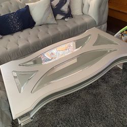 Mirrored Coffee Table 