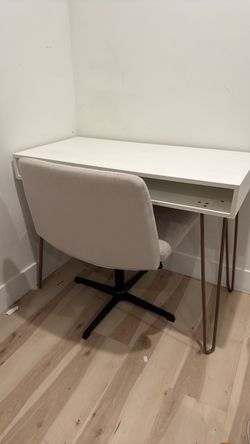 Desk and Chair
