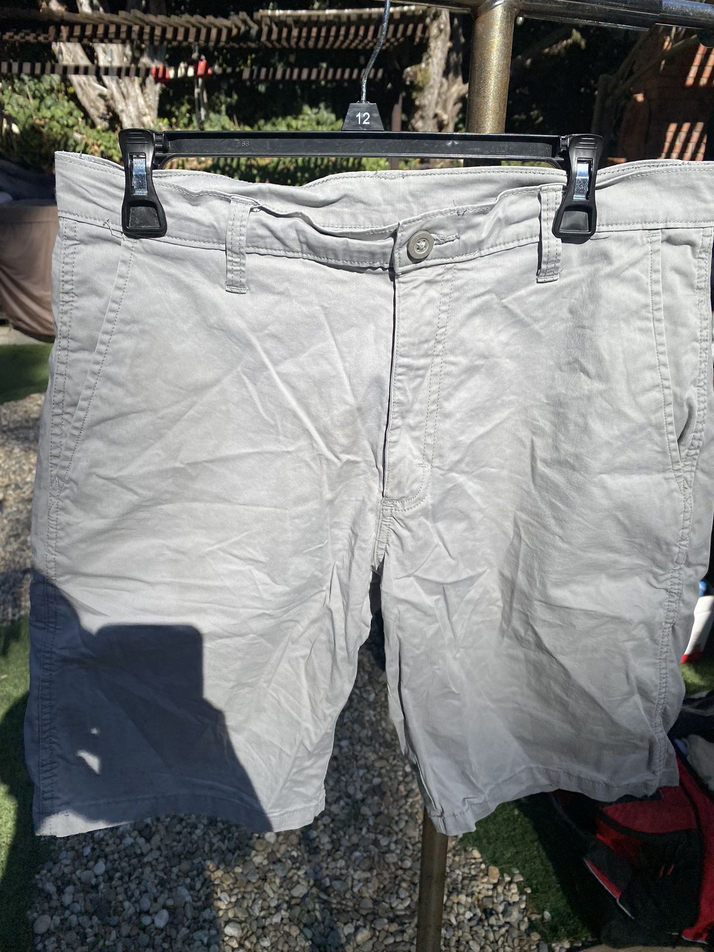 $1 Wrangler Grey Shorts, Size 32, Good Condition