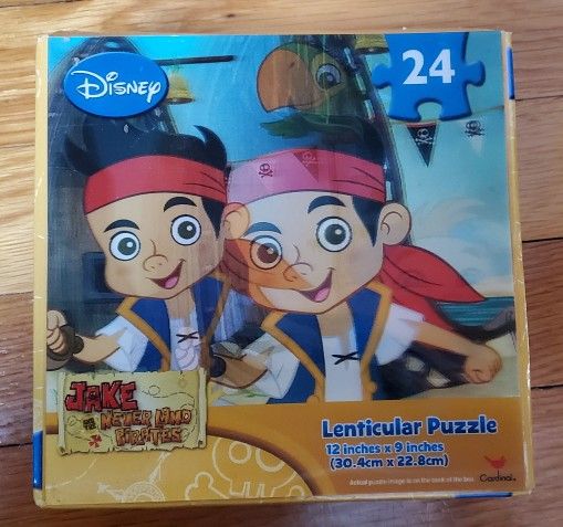 Lenticular Jake & the Neverland Pirates Puzzle