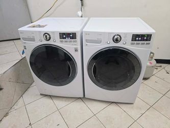 Washer And Dryer White 