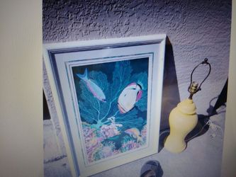 Marine life /fish framed wall art