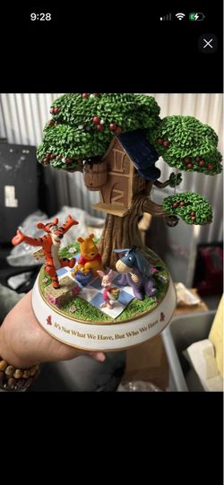 Winnie the Pooh collectible villages.