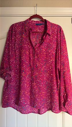 Flairy pink blouse