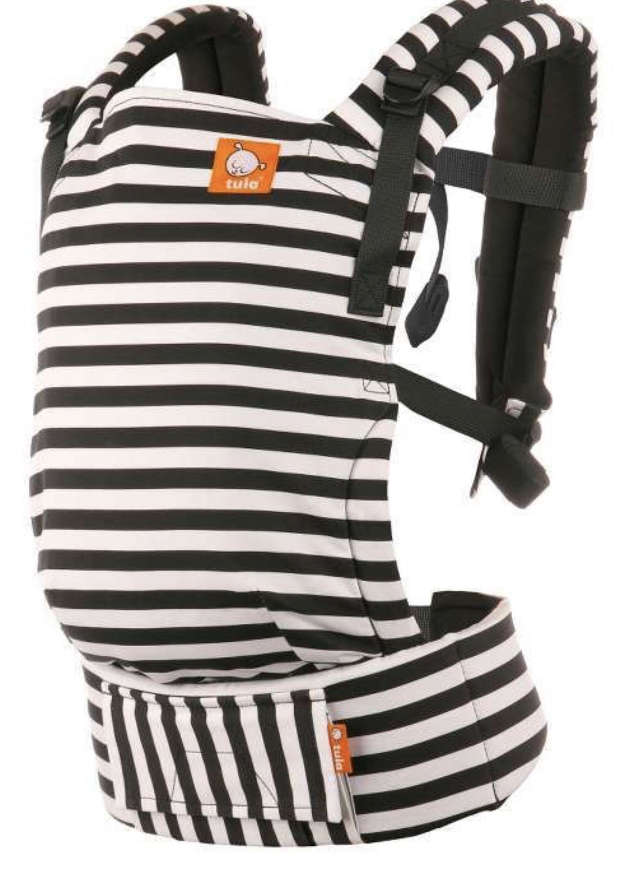Baby Tula Carrier Black White Stripes