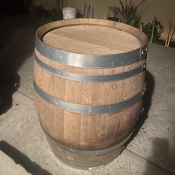 Wine Barrel Planters 