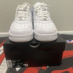 Air Force Supreme White Mens Size 9.5