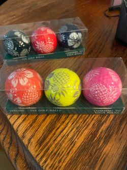 Hawaiian golf balls