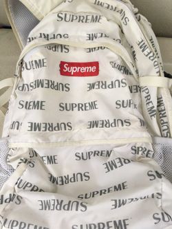 Supreme 3m hotsell backpack white