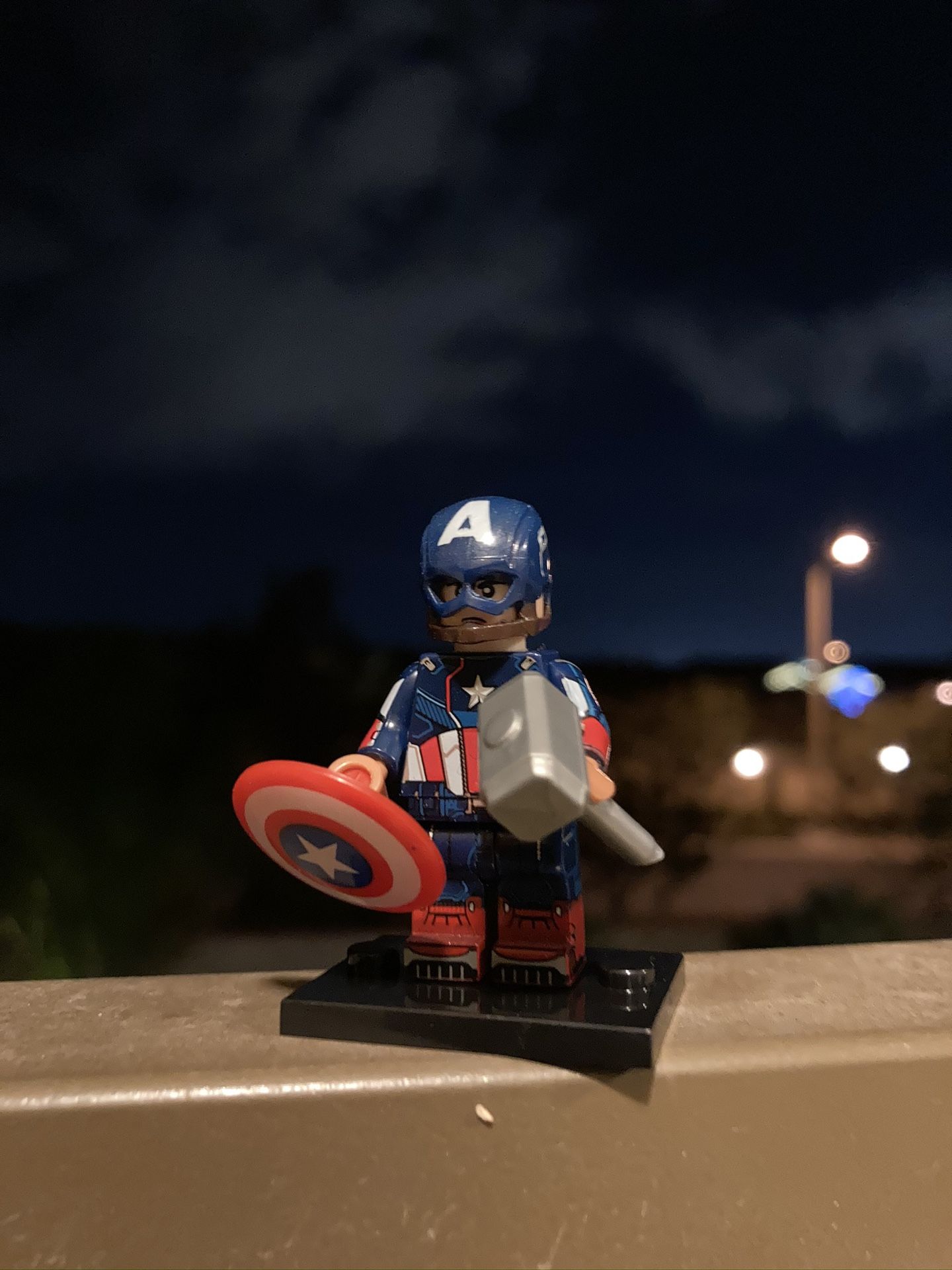 LEGO Star Wars Minifigures Captain America Avengers MCU Lot Toys
