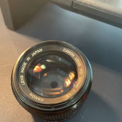 Canon FD 50mm F1.2 Standard MF Lens *Mint Condition*