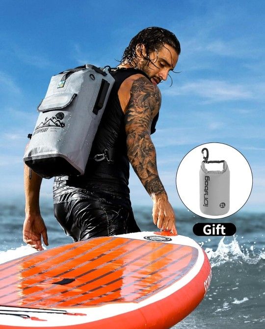 New, Dry BACKPACK Waterproff 40L+2L