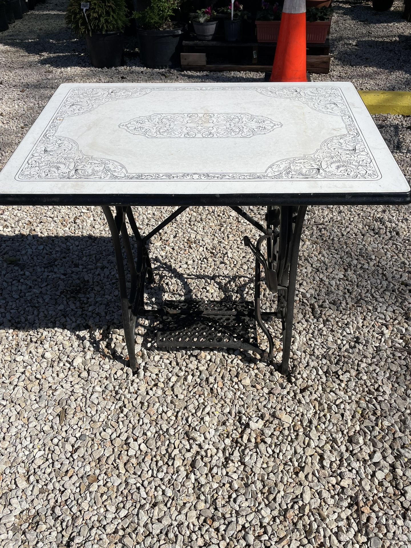 Antique Sowing Table
