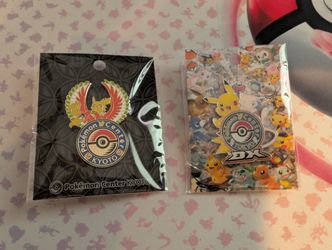 Pokemon Center Tokyo/Kyoto Limited Edition Pins