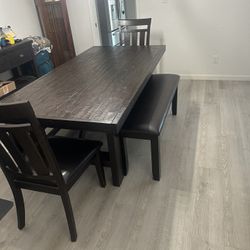 Wood Dining Table 