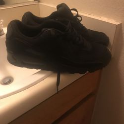 Air Maxes All Black Still New Size 11.5