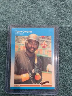 Tony Gwynn Fleer San Diego Padres Baseball Card