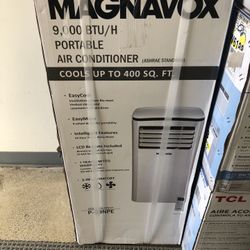 MAGNAVOX 9,000 BTU PORTABLE AIR CONDITIONER 