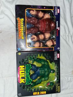 Marvel legends juggernaut and hulk 2099