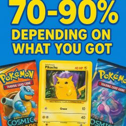 BUYING POKEMON CARDS 70-90%