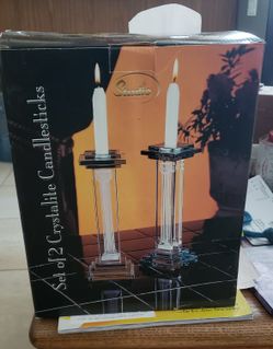 Crystalite Candle Holders
