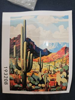 Paint By Numbers On Canvas With Wood Frame - Black Friday Deal!!!