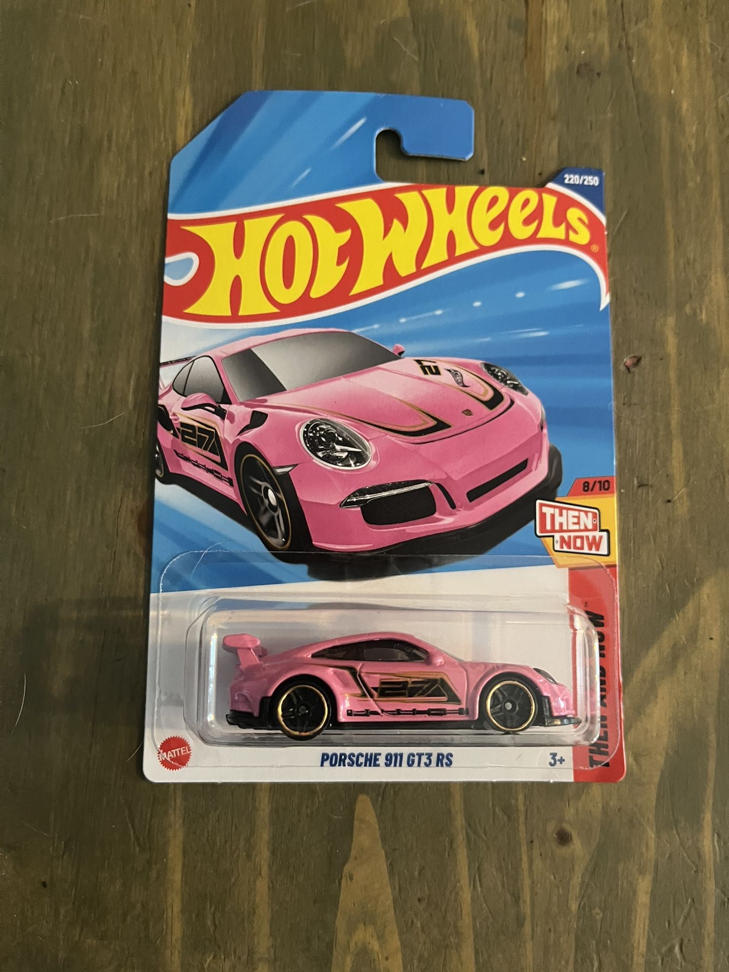 2025 Hot Wheels Then & Now Porsche 911 Gt3 Rs